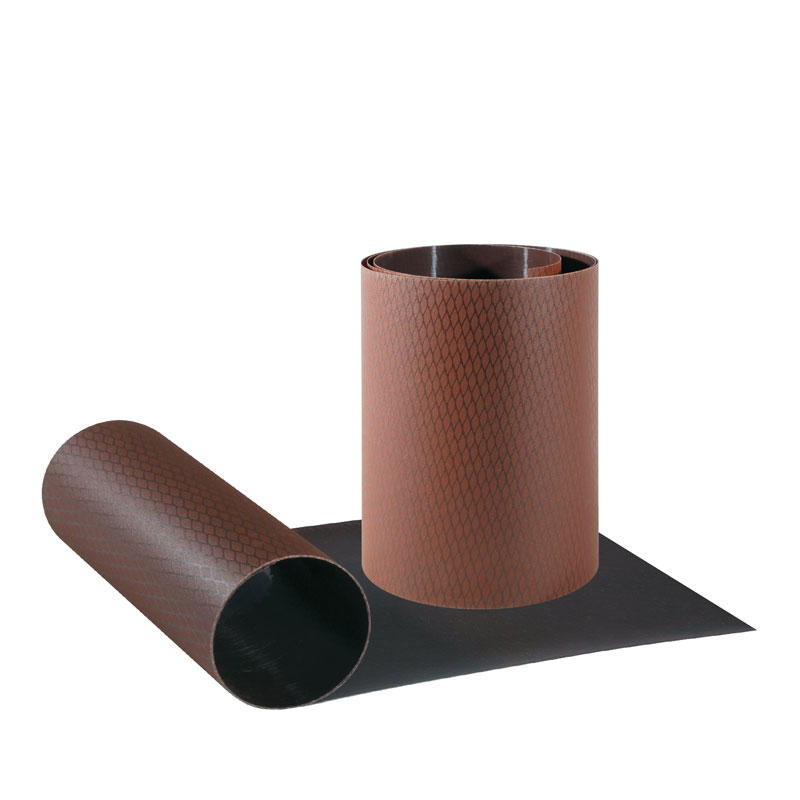Latex polyester film sanding roll
