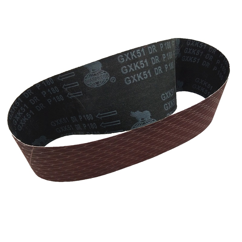 GXK51-DR   Rhombus aluminum oxide sanding belt